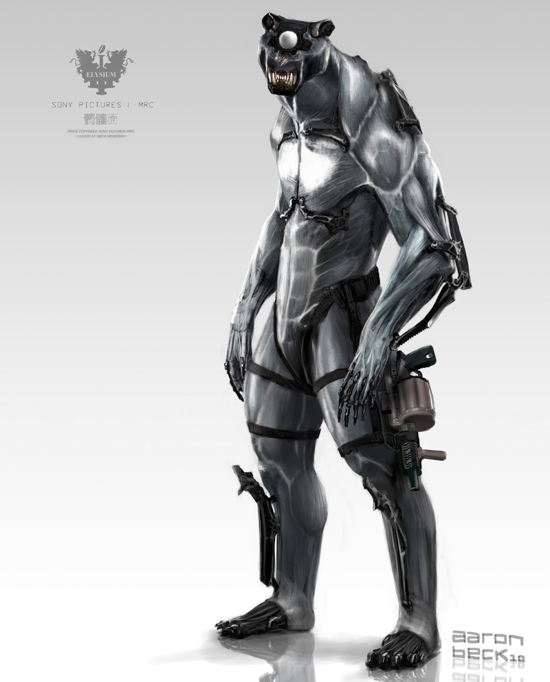 Illustration for article titled The Insane Sex Robots We Never Saw in Elysium